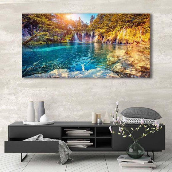 Waterfalls Scenic Landscape Wall Art Ideas