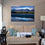 Waves With Mountain Ranges Wall Art Decors
