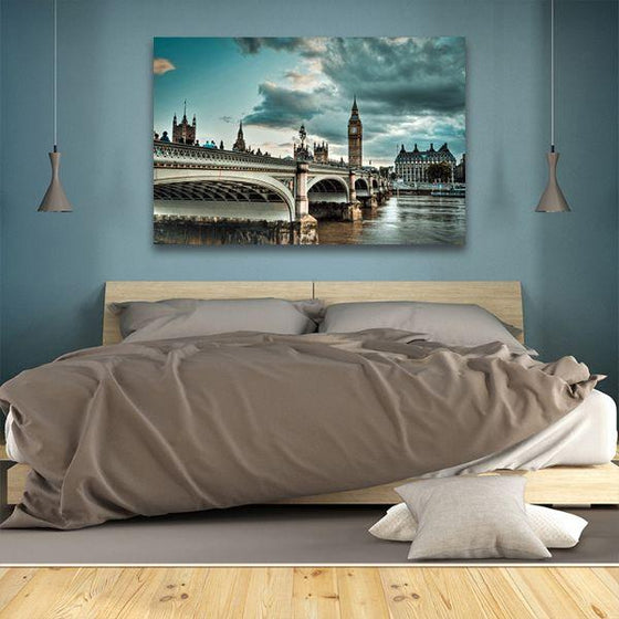 Westminster Bridge Canvas Wall Art Bedroom