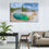 West Thumb Geyser Canvas Wall Art Dining Room