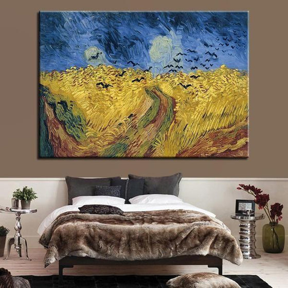 Wheatfield Van Gogh Wall Art Bedroom