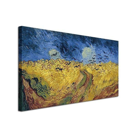 Wheatfield Van Gogh Wall Art Print