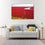 Panjin Red Beach Canvas Wall Art Living Room