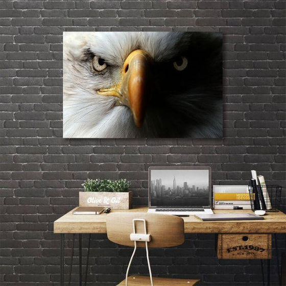 Wild Eagle 1 Panel Canvas Wall Art Print