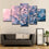 Charming Cherry Blossoms Canvas Wall Art Living Room