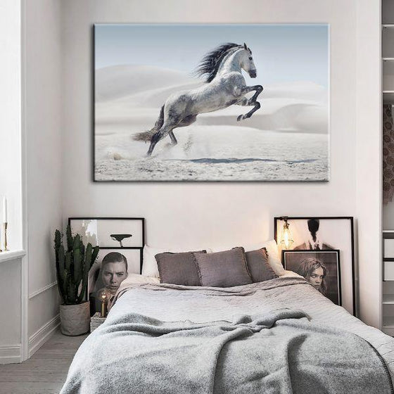 Wild Horse Canvas Wall Art Bedroom