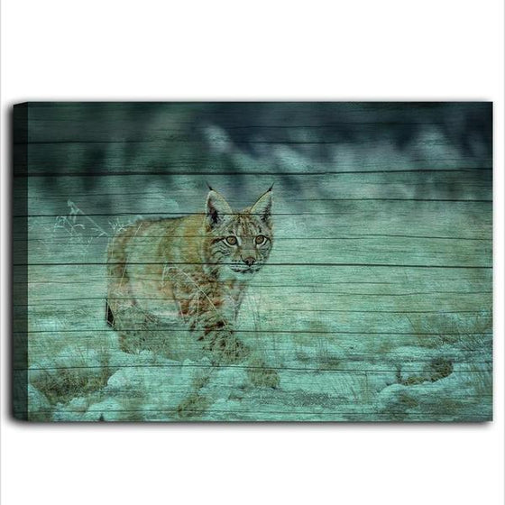 Wild Lynx Canvas Wall Art