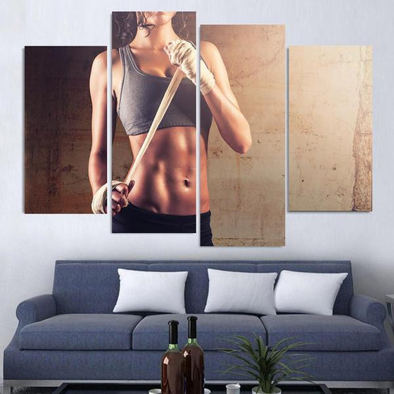 Woman Fitness Inspiration Wall Art