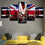 World Flags Wall Art Canvas