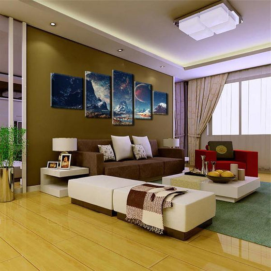 Wushan Snow Planet Wall Art Decor