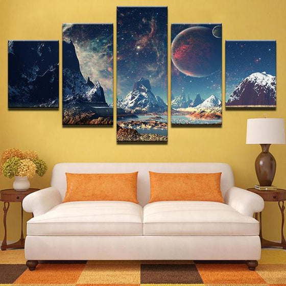 Wushan Snow Planet Wall Art