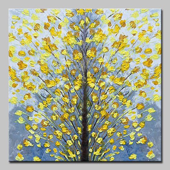 Trees Painting Canvas Art Decor