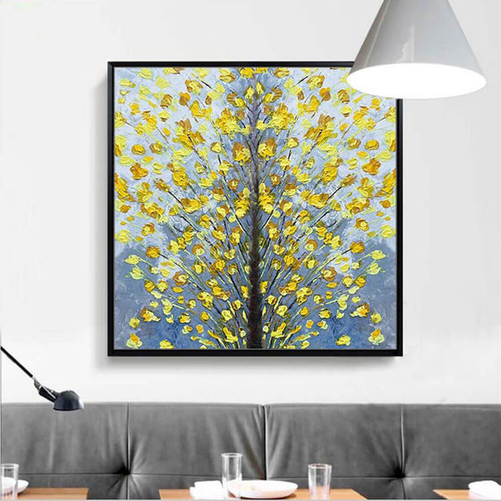 Trees Painting Canvas Art Decor