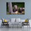 Young Bears In The Forest Canvas Wall Art Living Room
