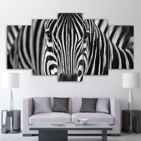 Zebra Head Wall Art